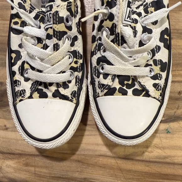 Womens Converse Chuck Taylor All Star Shoreline Knit Slip Low Top(Cheetah) - Picture 5 of 5